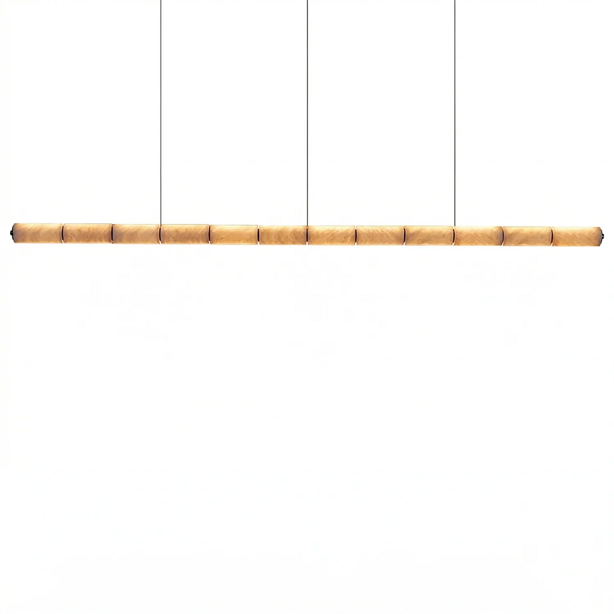 Linear Alabaster LED Chandelier