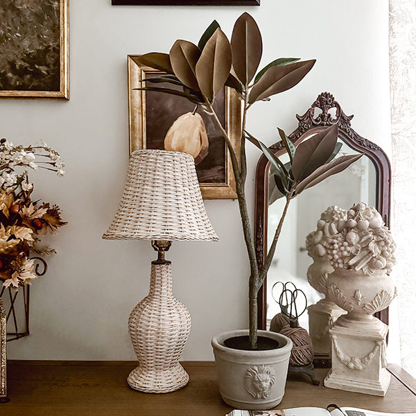 31 Inch Potted Faux Magnolia Tree