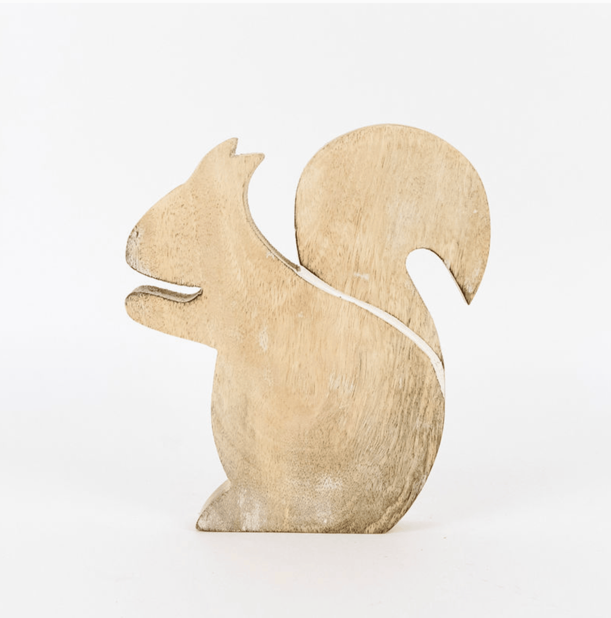 Mango Wood Squirrel Cutout - Small or Large