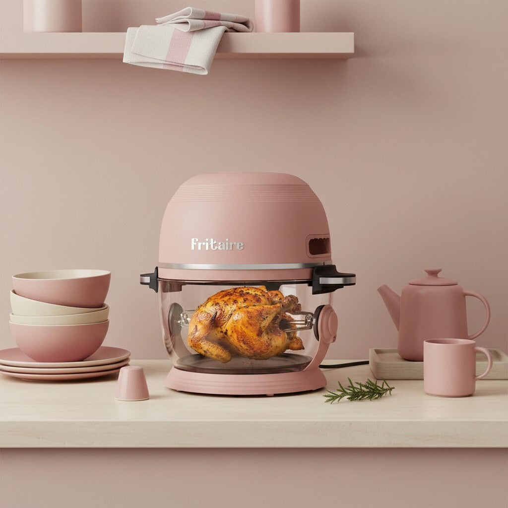 Friggitrice ad aria autopulente™ & Friggitrice ad aria atossica™ - Rosa malva