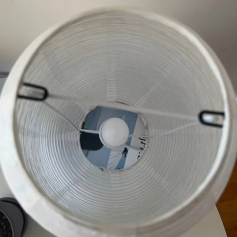Lampada da tavolo sferica in carta di riso | Lampada da scrivania rotonda in carta Washi