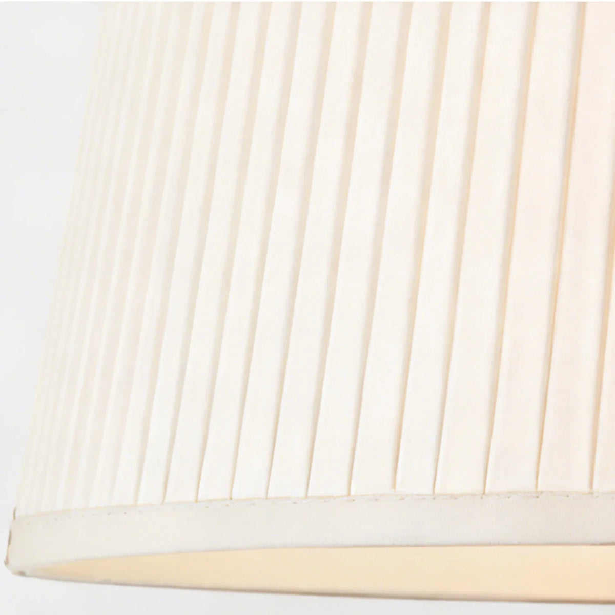 Modern Tailored Reed Pleat Stem Pendant