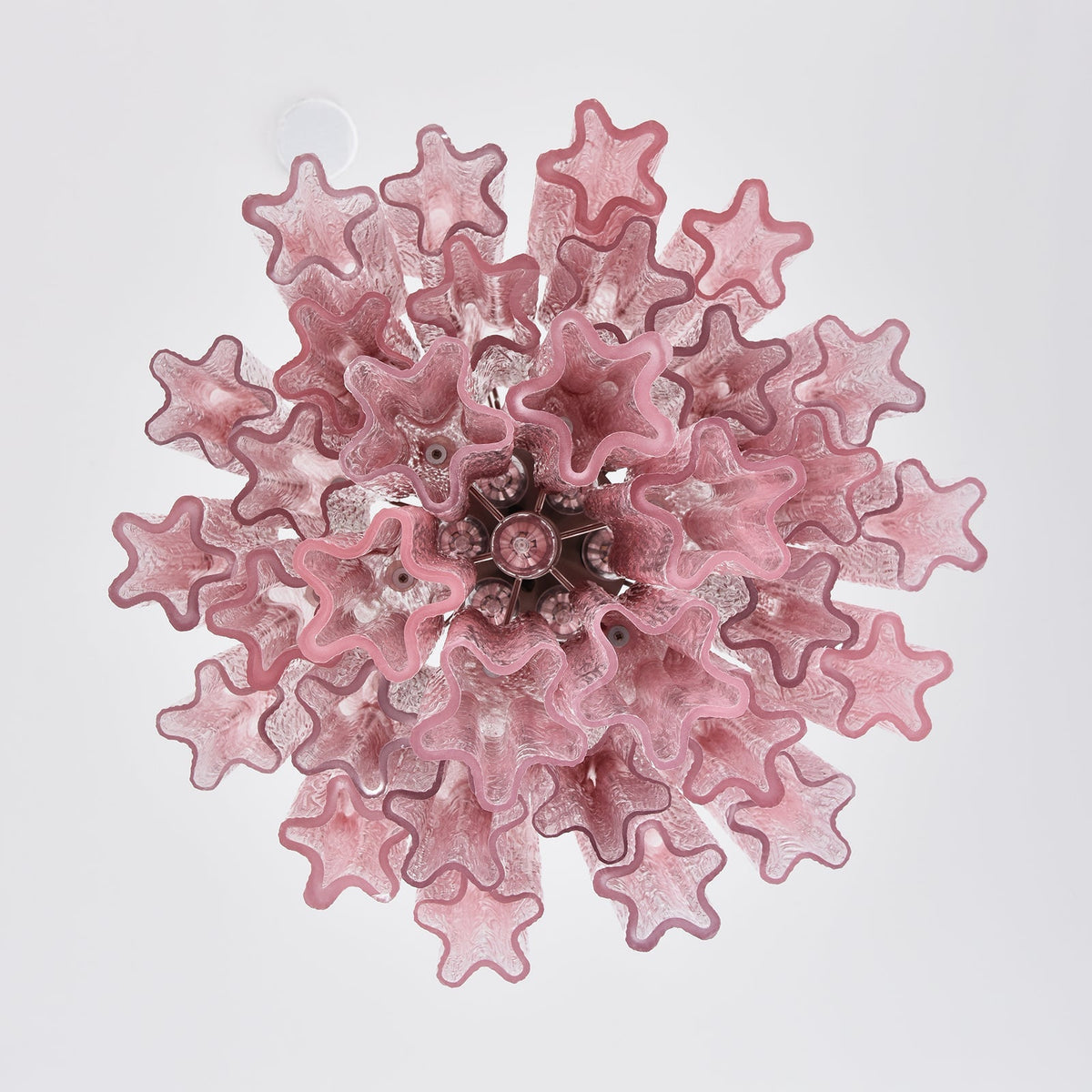 Murano Glass Tube Chandelier