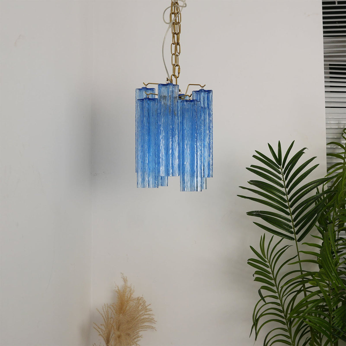 Murano Tubes Glass Chandelier