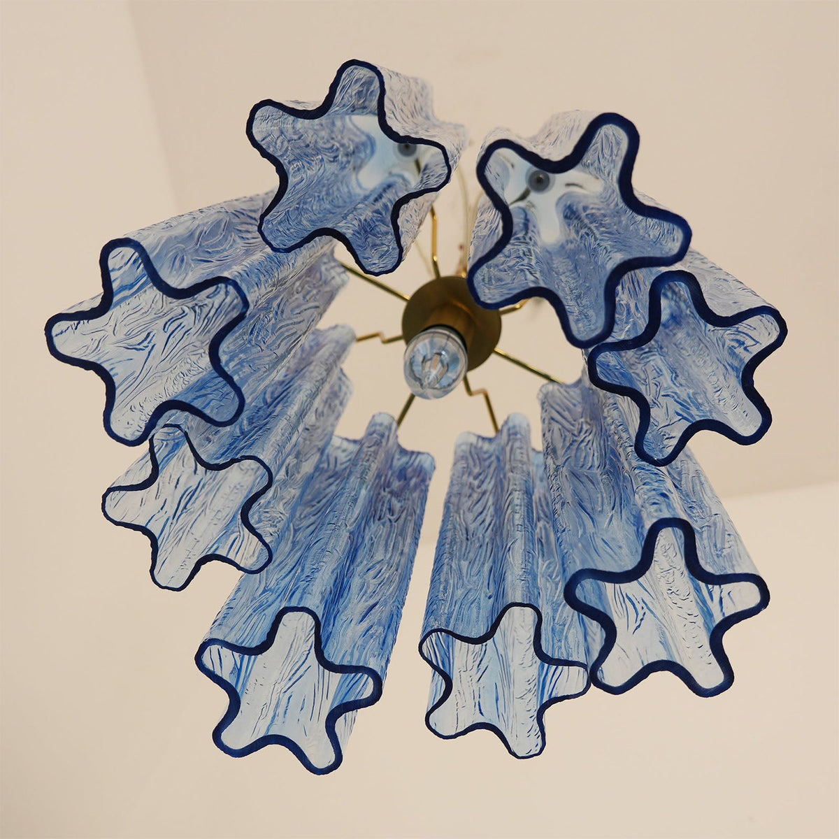 Murano Tubes Glass Chandelier