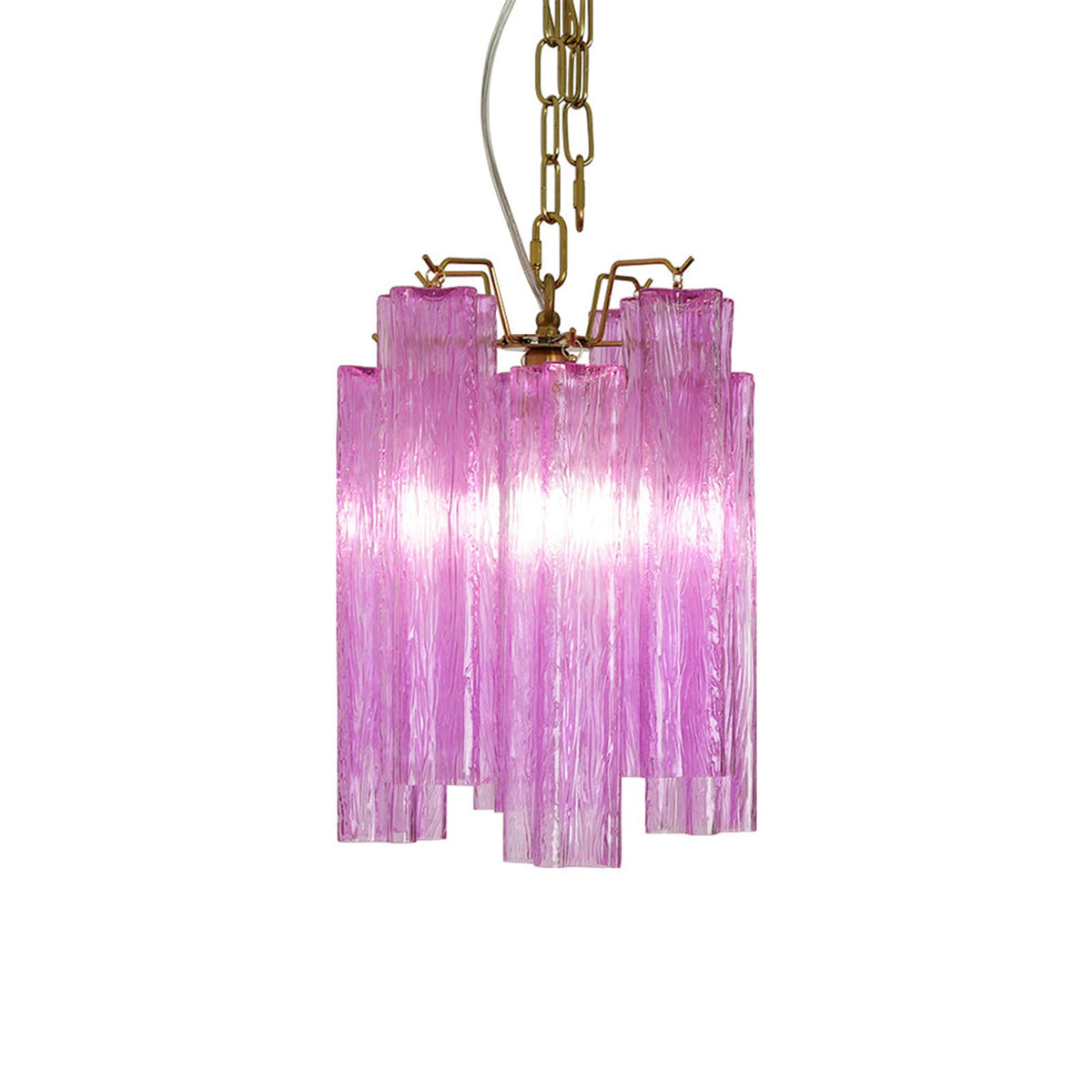 Murano Tubes Glass Chandelier
