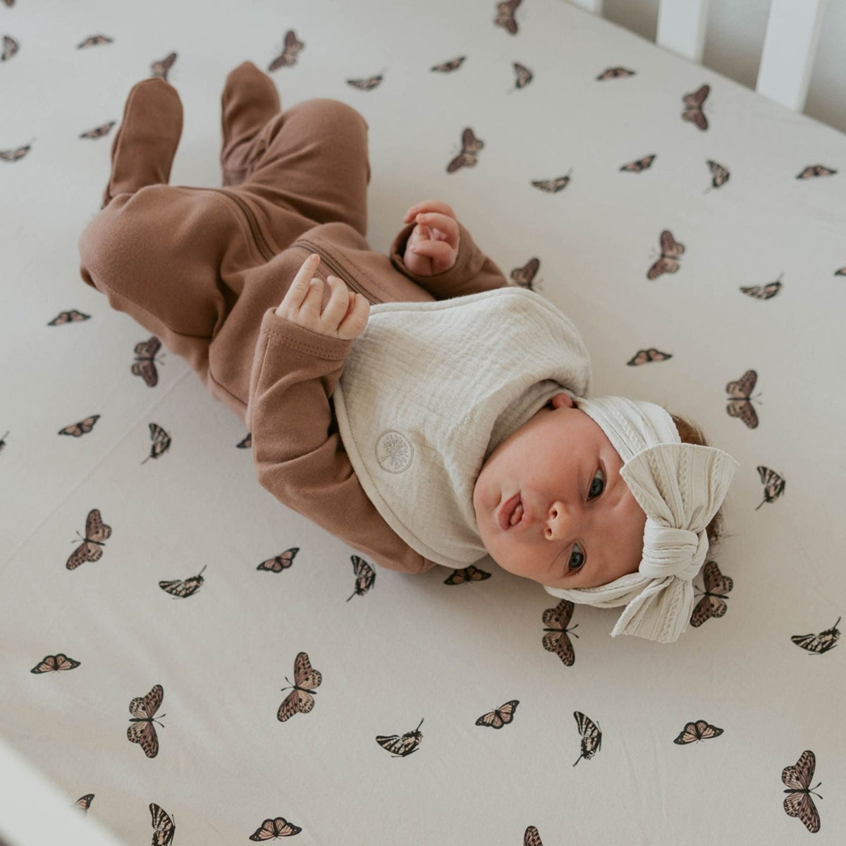Set di bavaglini bandana in mussola Bliss (confezione da 4)