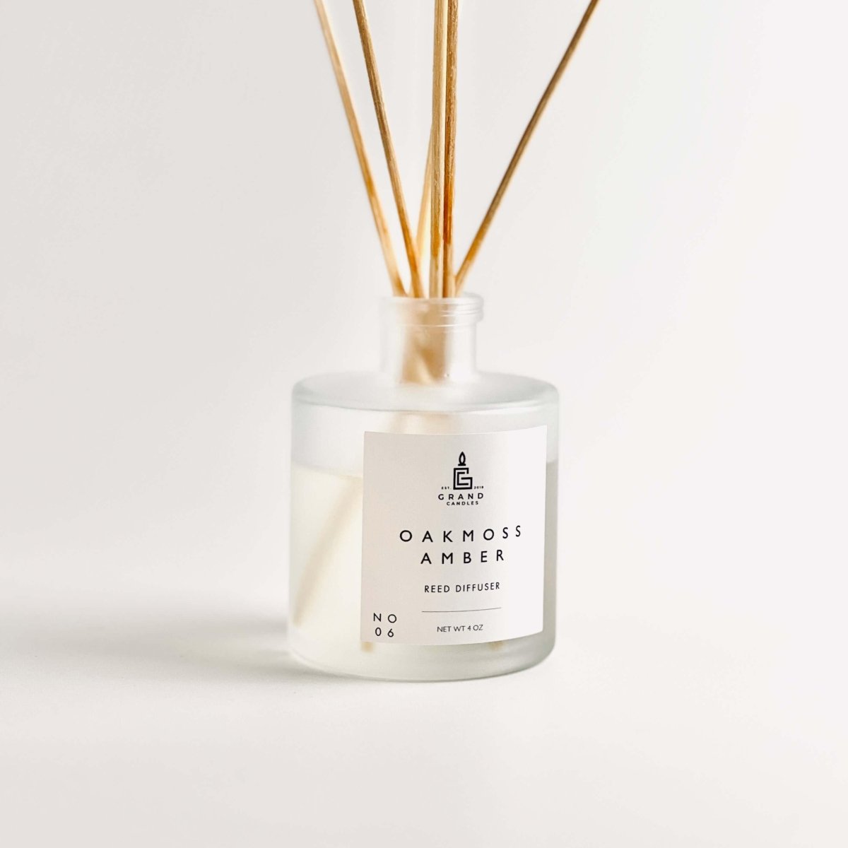 Diffuseur à roseaux mousse de chêne + ambre