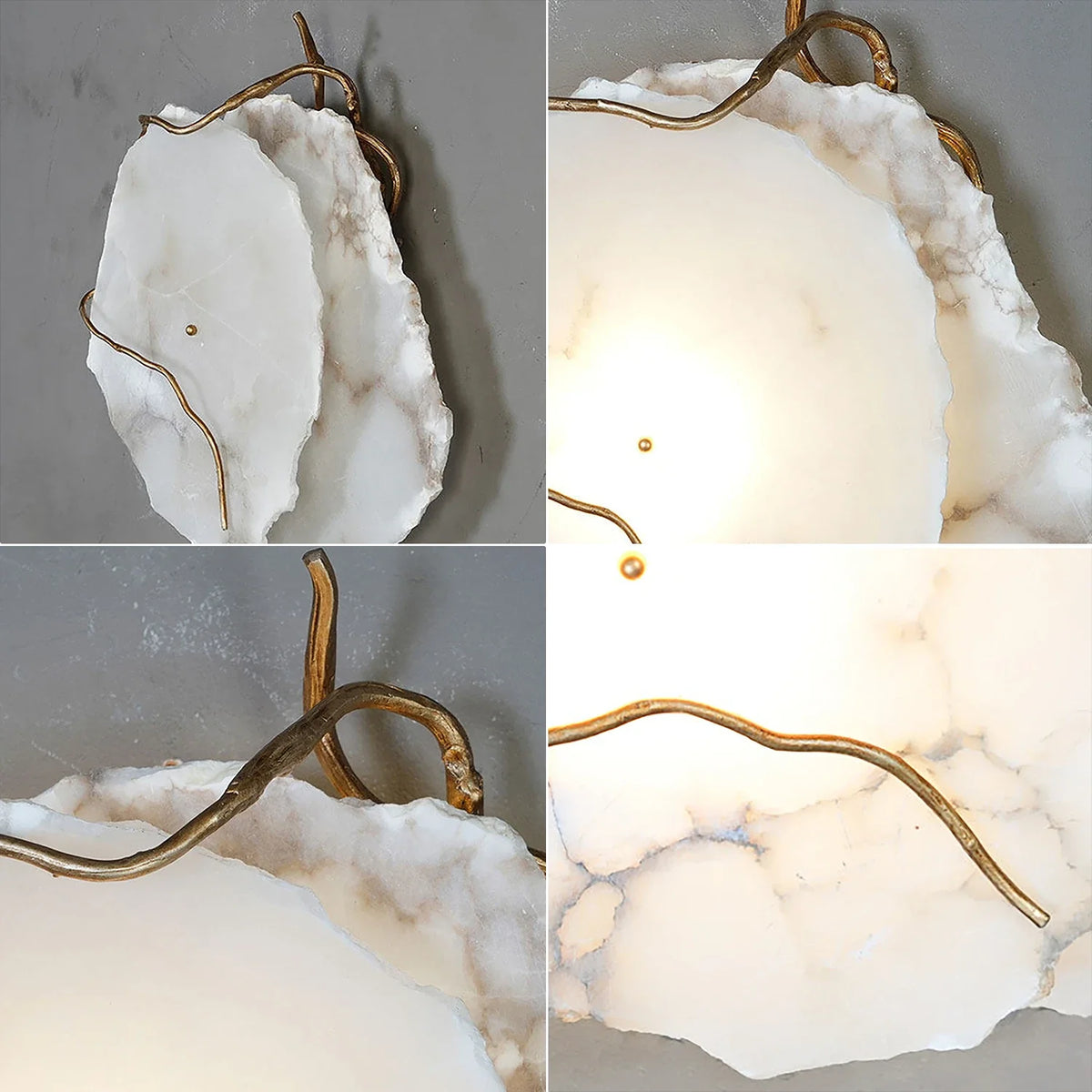 Applique murale Origen Hadean Alabaster