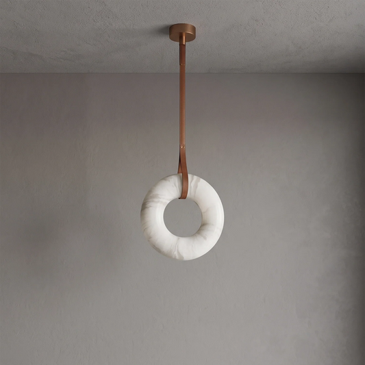 Suspension Halo en albâtre