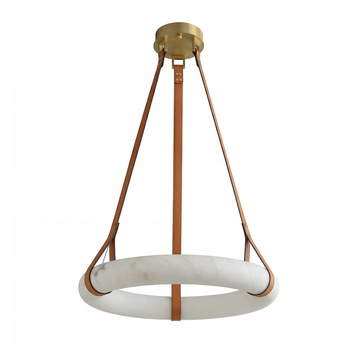 Halo Alabaster Pendant Light