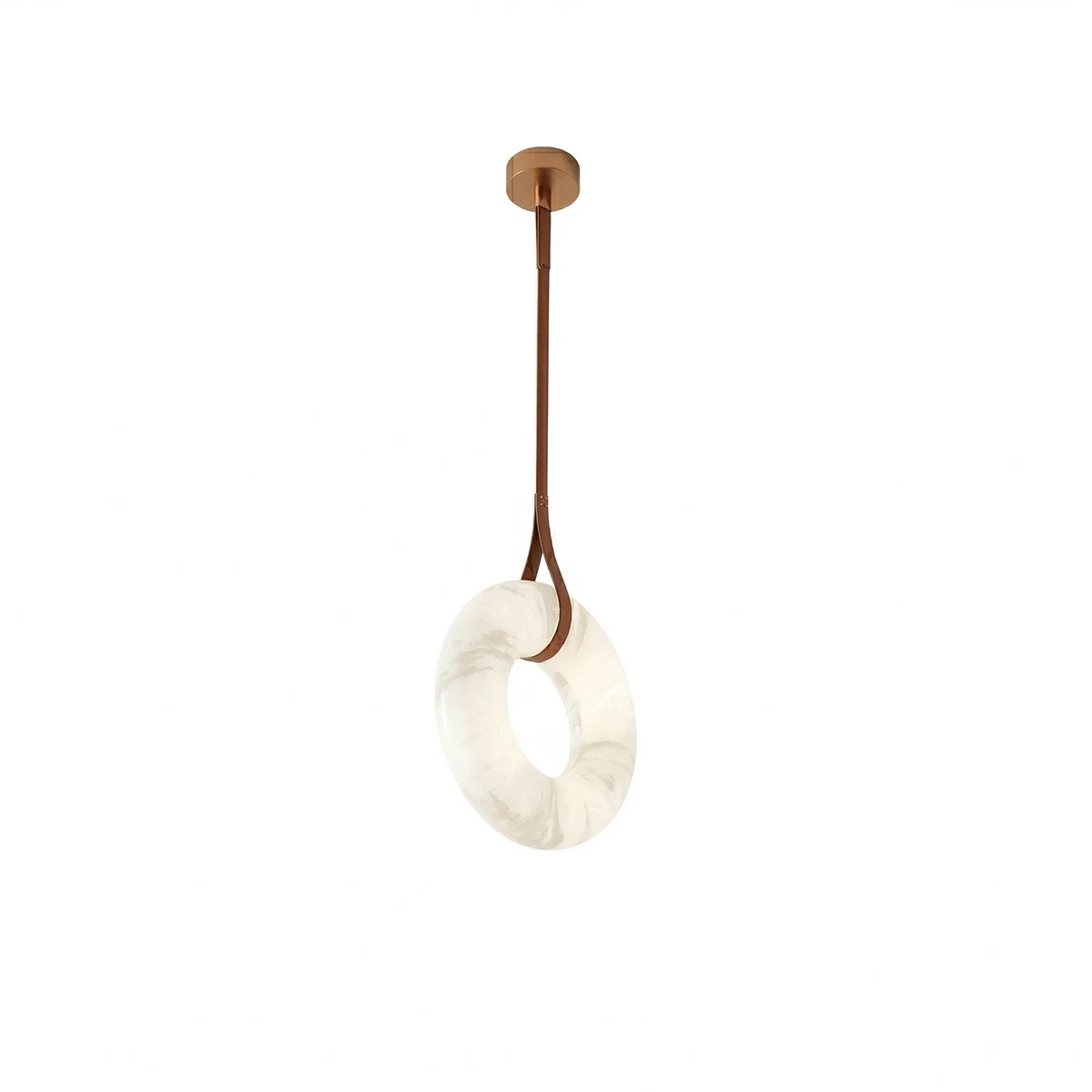 Halo Alabaster Pendant Light
