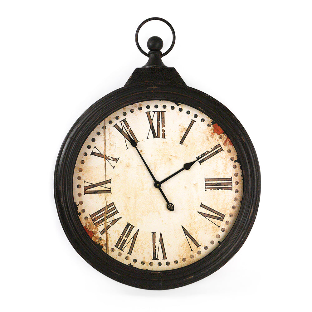 Grand Maison Metal Wall Clock 35 in
