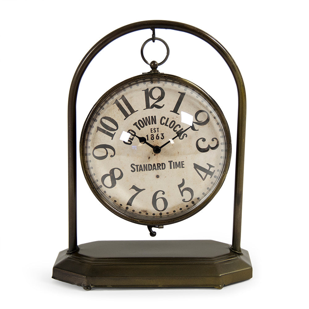 Hadley Hanging Table Clock 12 in