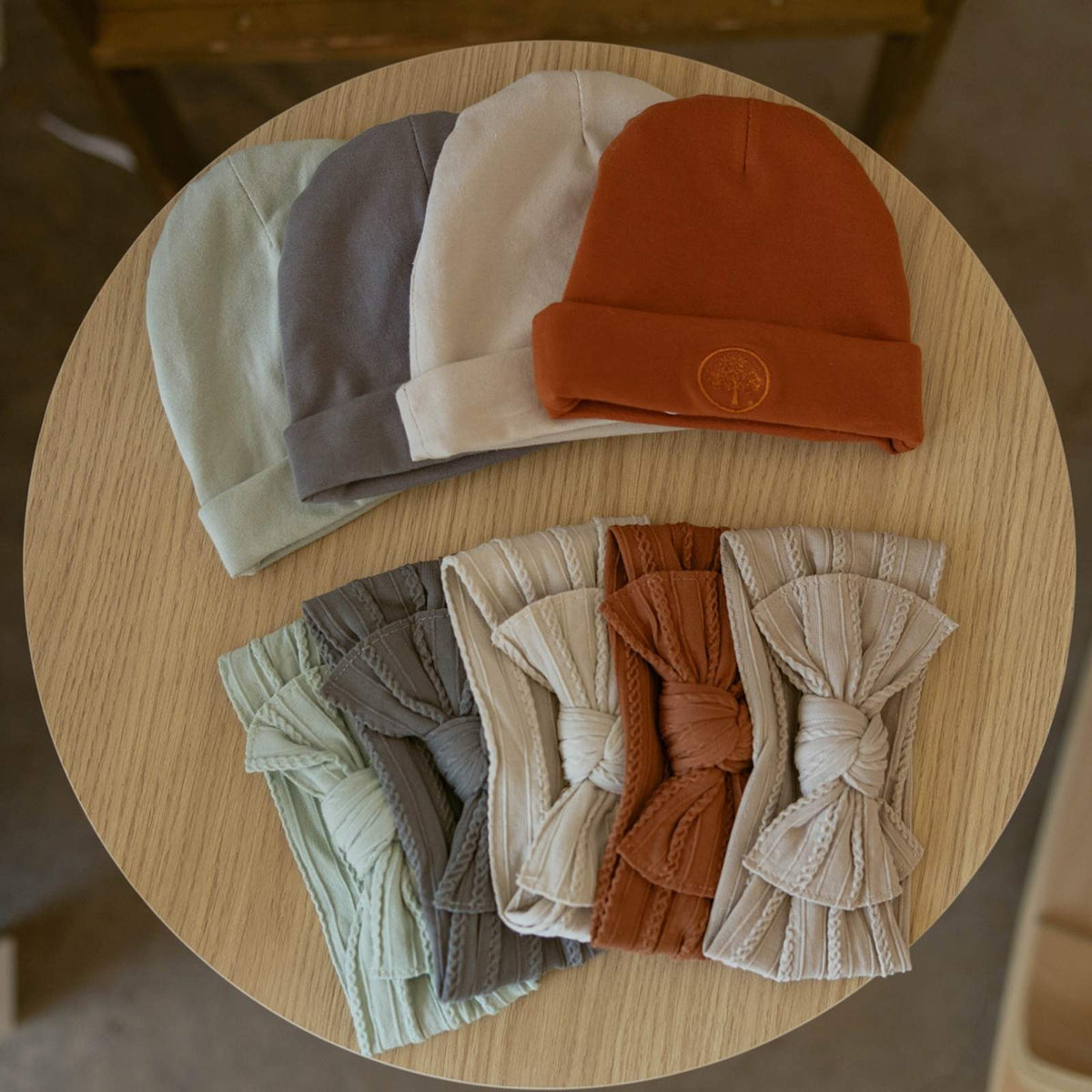 Bonnets pour bébé - Lot de 2