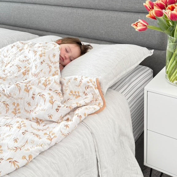 Couette à motifs floraux Prairie
