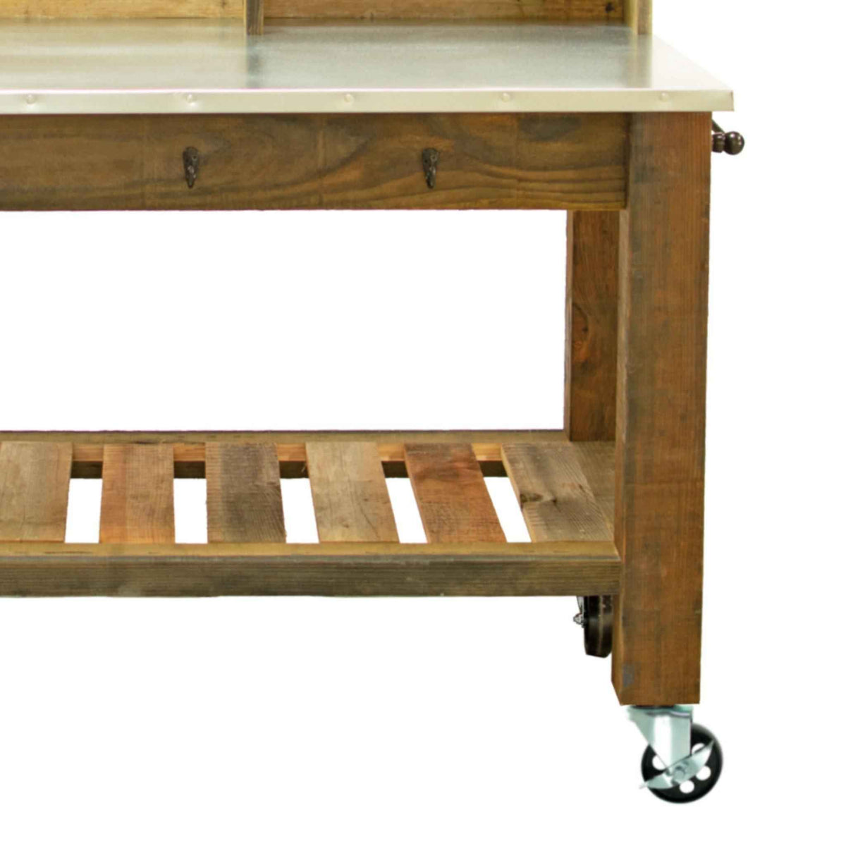 Table de rempotage en séquoia