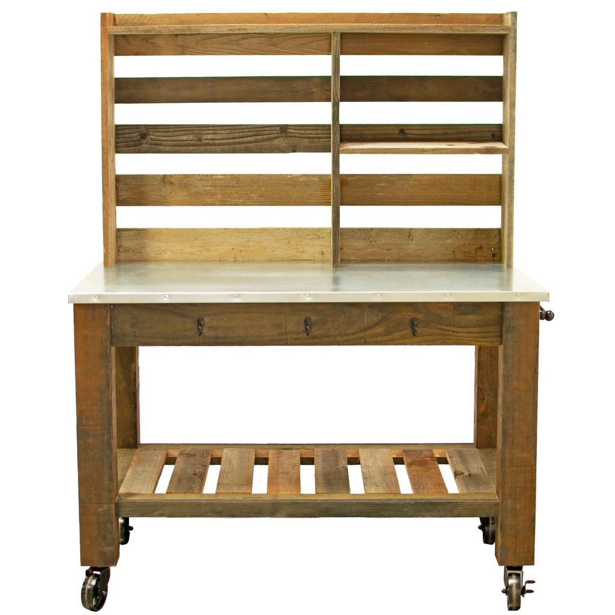 Table de rempotage en séquoia