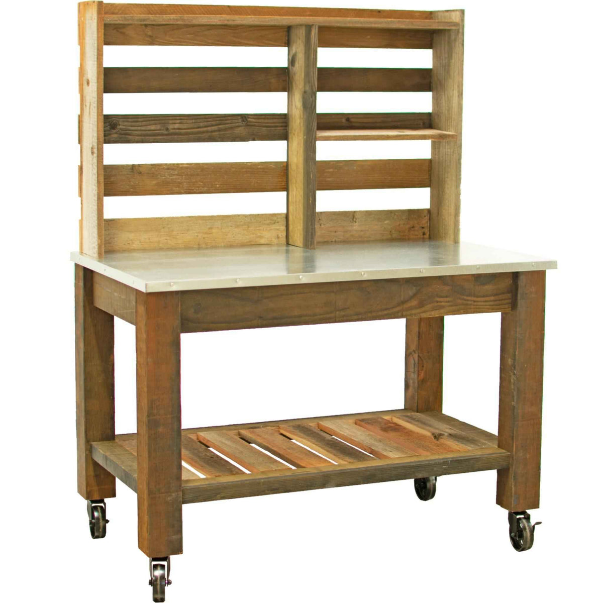 Table de rempotage en séquoia