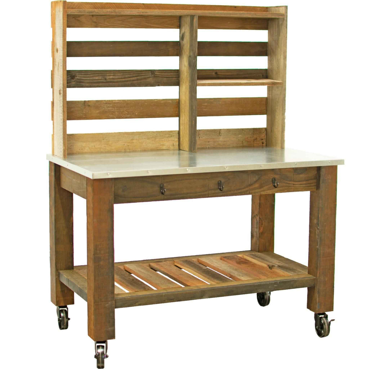 Table de rempotage en séquoia