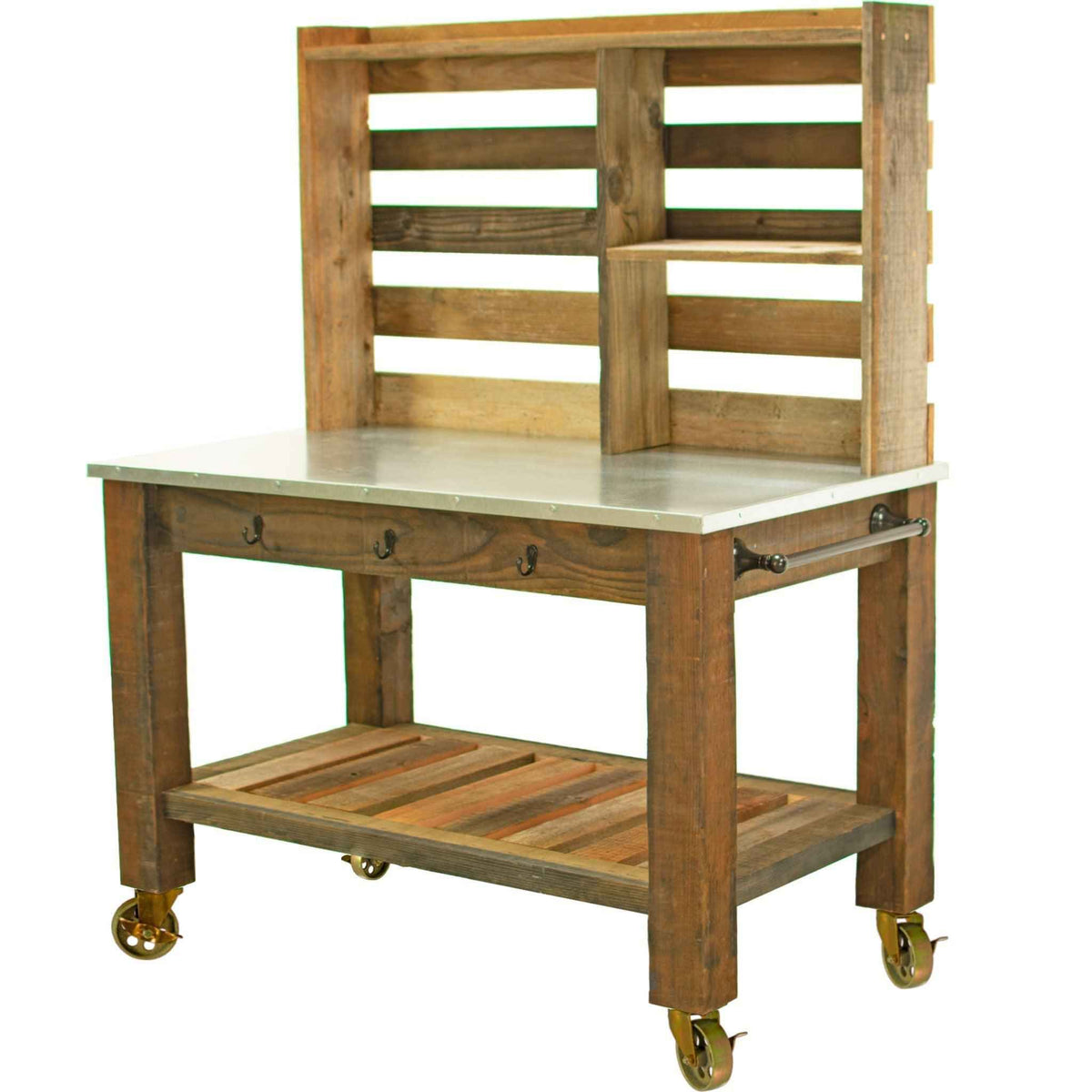 Table de rempotage en séquoia