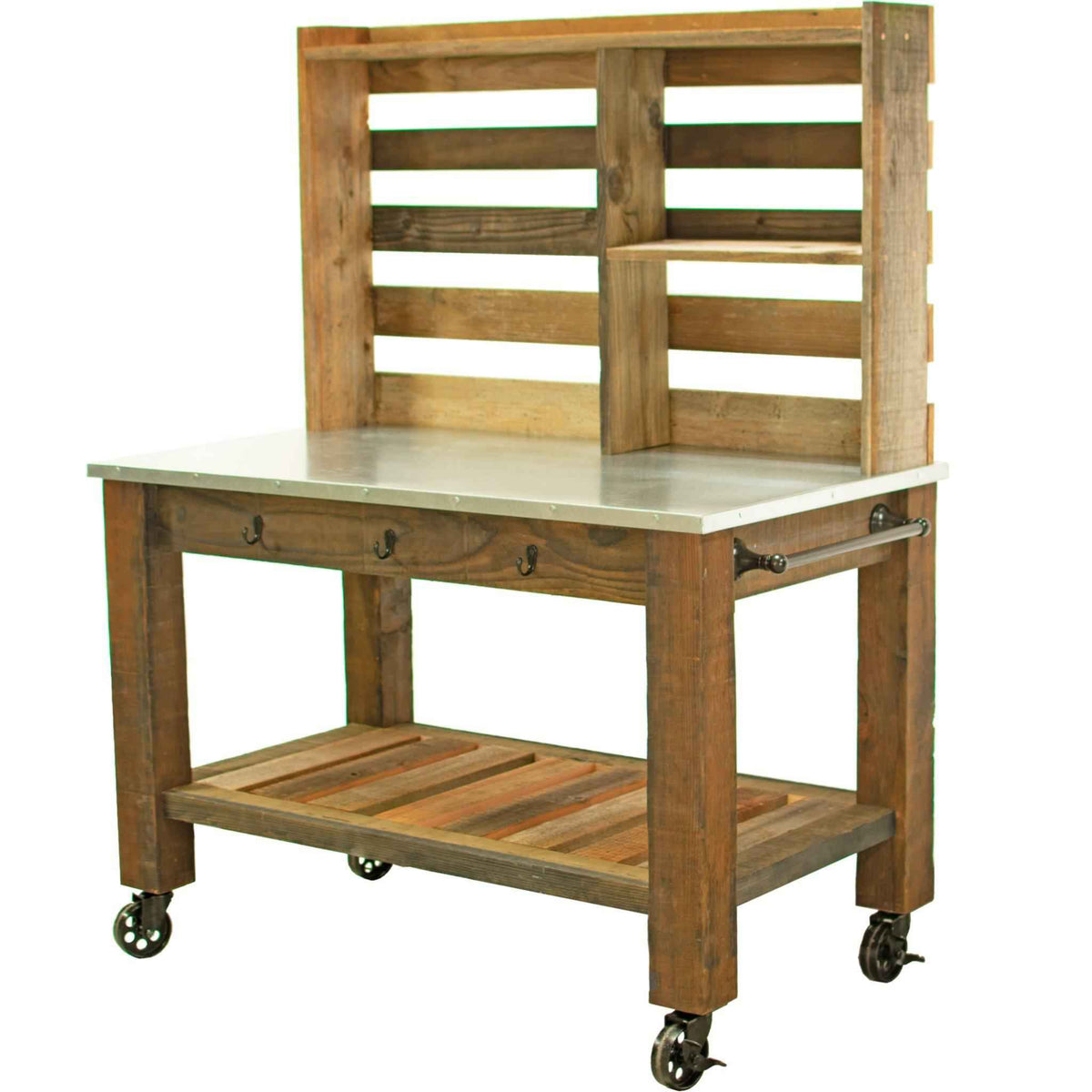 Table de rempotage en séquoia
