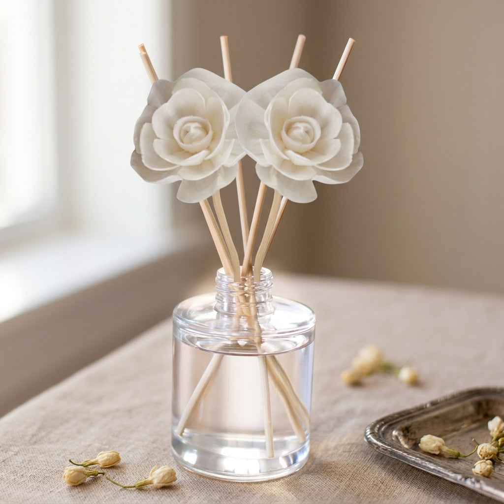 Collezione diffusori a bastoncino Nature & Earth – Verdi terrosi, legni e aria nebbiosa