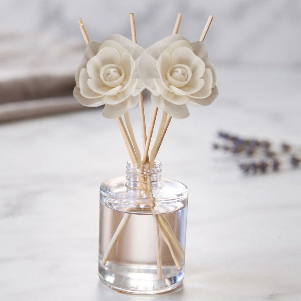 Collezione diffusori a bastoncino Nature & Earth – Verdi terrosi, legni e aria nebbiosa