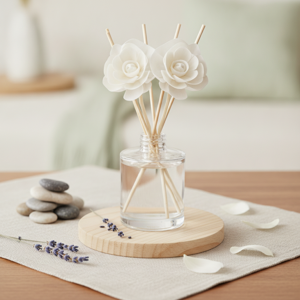 Collezione diffusori a bastoncino Nature & Earth – Verdi terrosi, legni e aria nebbiosa