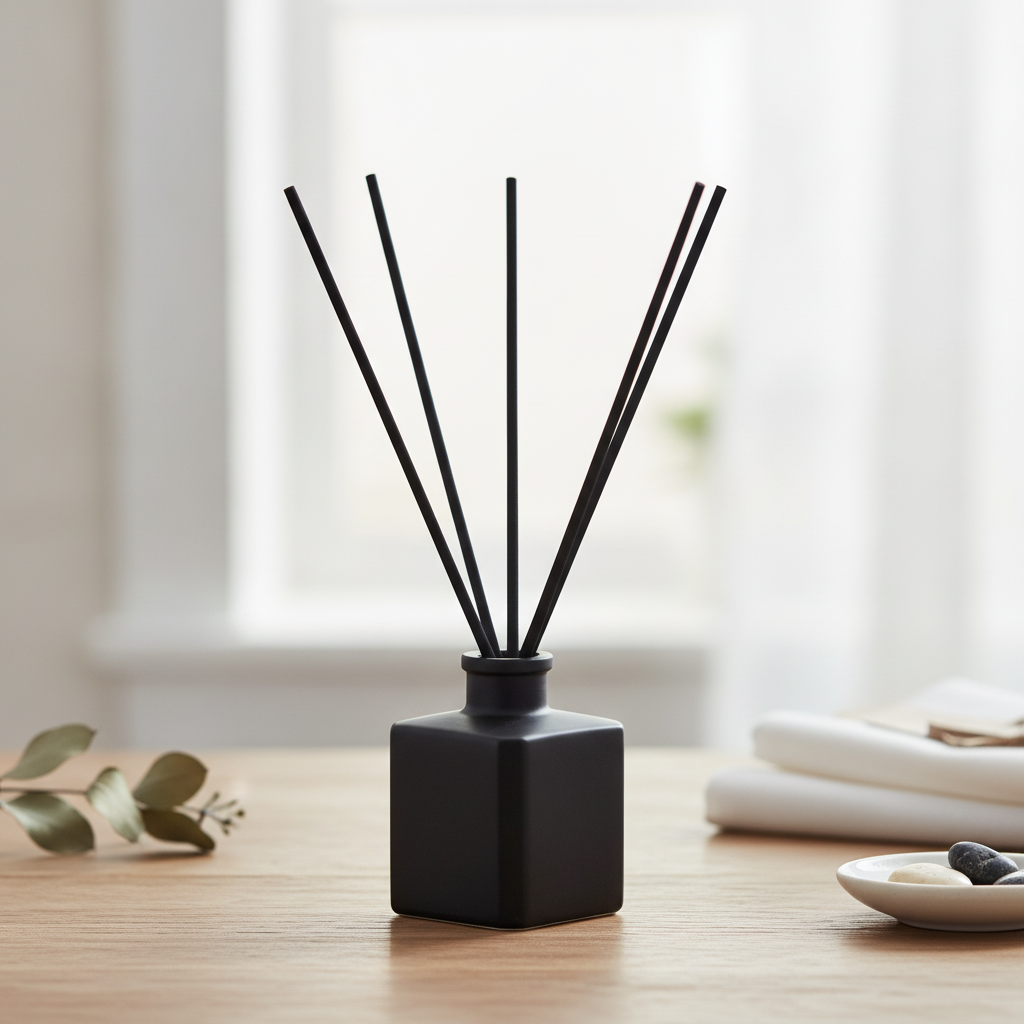 Diffusore a bastoncini Bold & Masculine – Legno, Fumo e Ossidiana