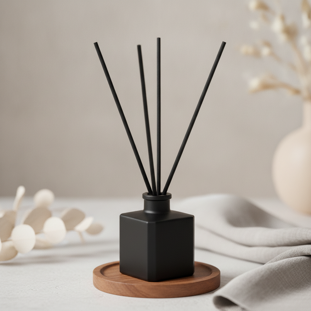 Diffusore a bastoncini Bold & Masculine – Legno, Fumo e Ossidiana