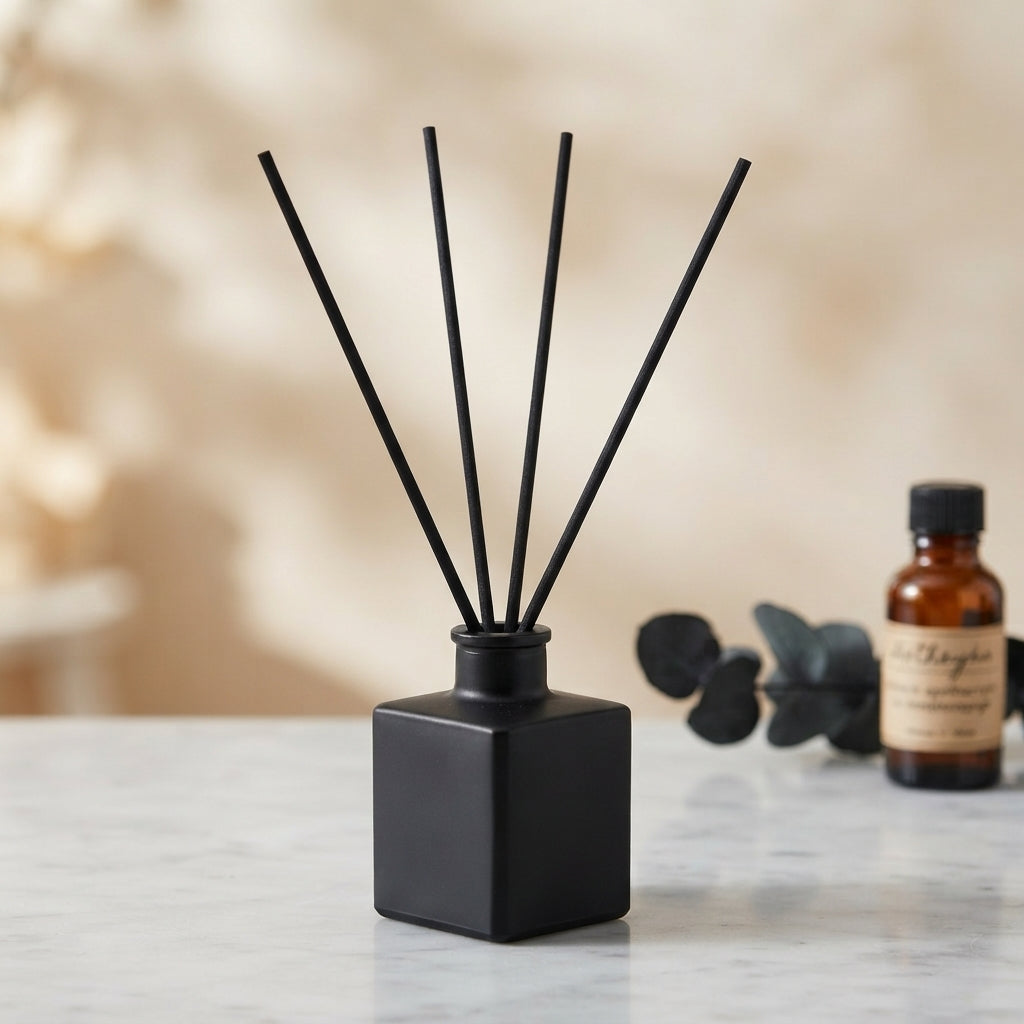Diffusore a bastoncini Bold & Masculine – Legno, Fumo e Ossidiana