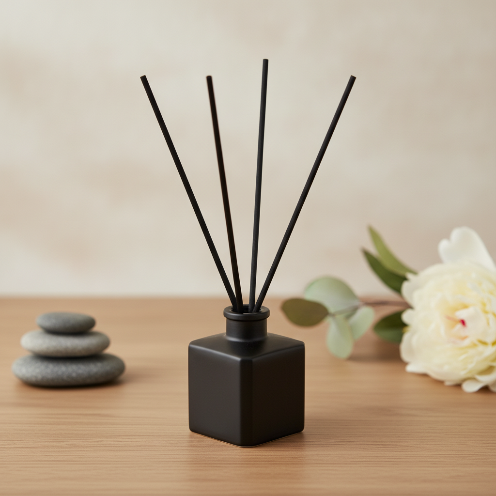 Diffusore a bastoncini Bold & Masculine – Legno, Fumo e Ossidiana