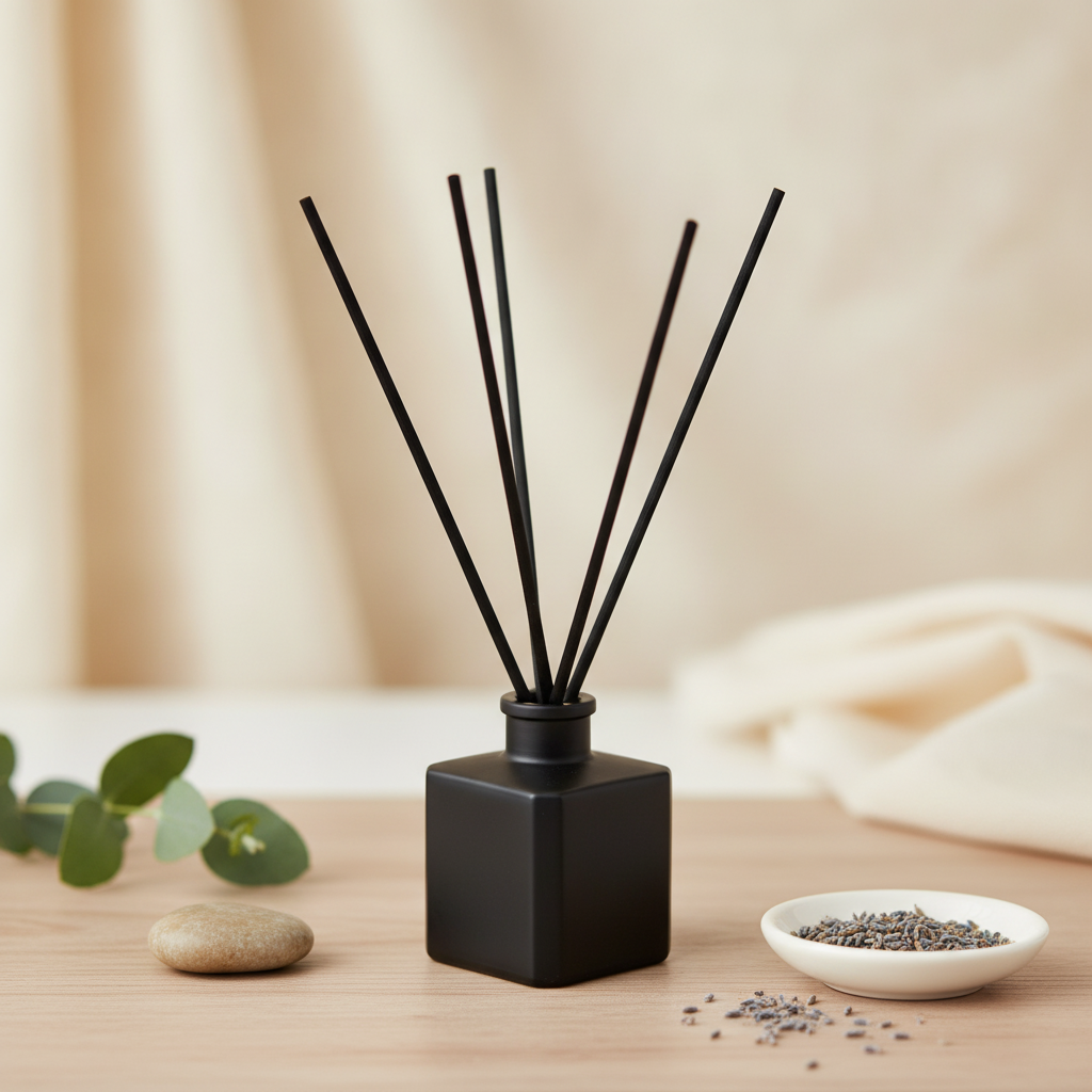 Diffusore a bastoncini Bold & Masculine – Legno, Fumo e Ossidiana
