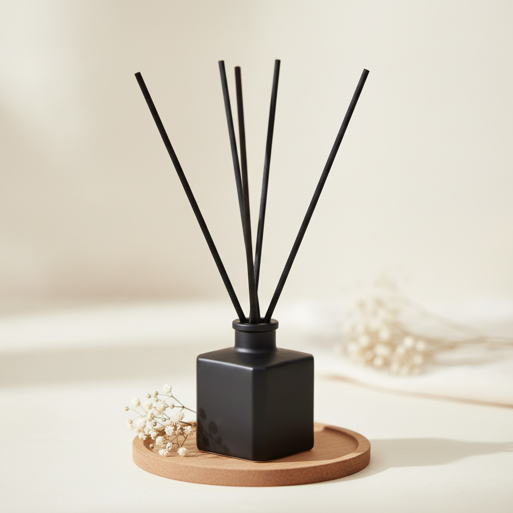 Diffusore a bastoncini Bold & Masculine – Legno, Fumo e Ossidiana