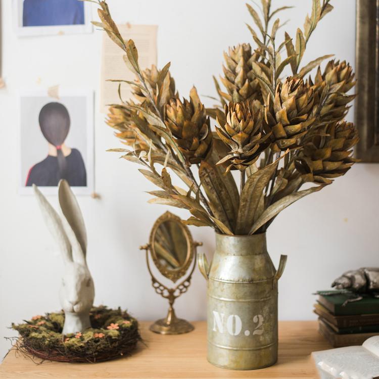 Fleurs et plantes artificielles séchées pour l'automne Renaissance