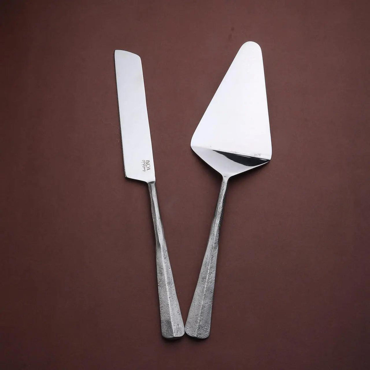 Set 2 pezzi per servire torta Ridge
