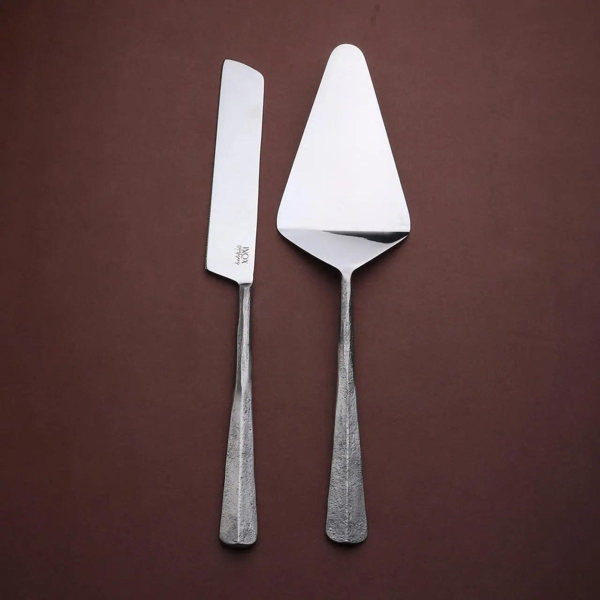 Set 2 pezzi per servire torta Ridge