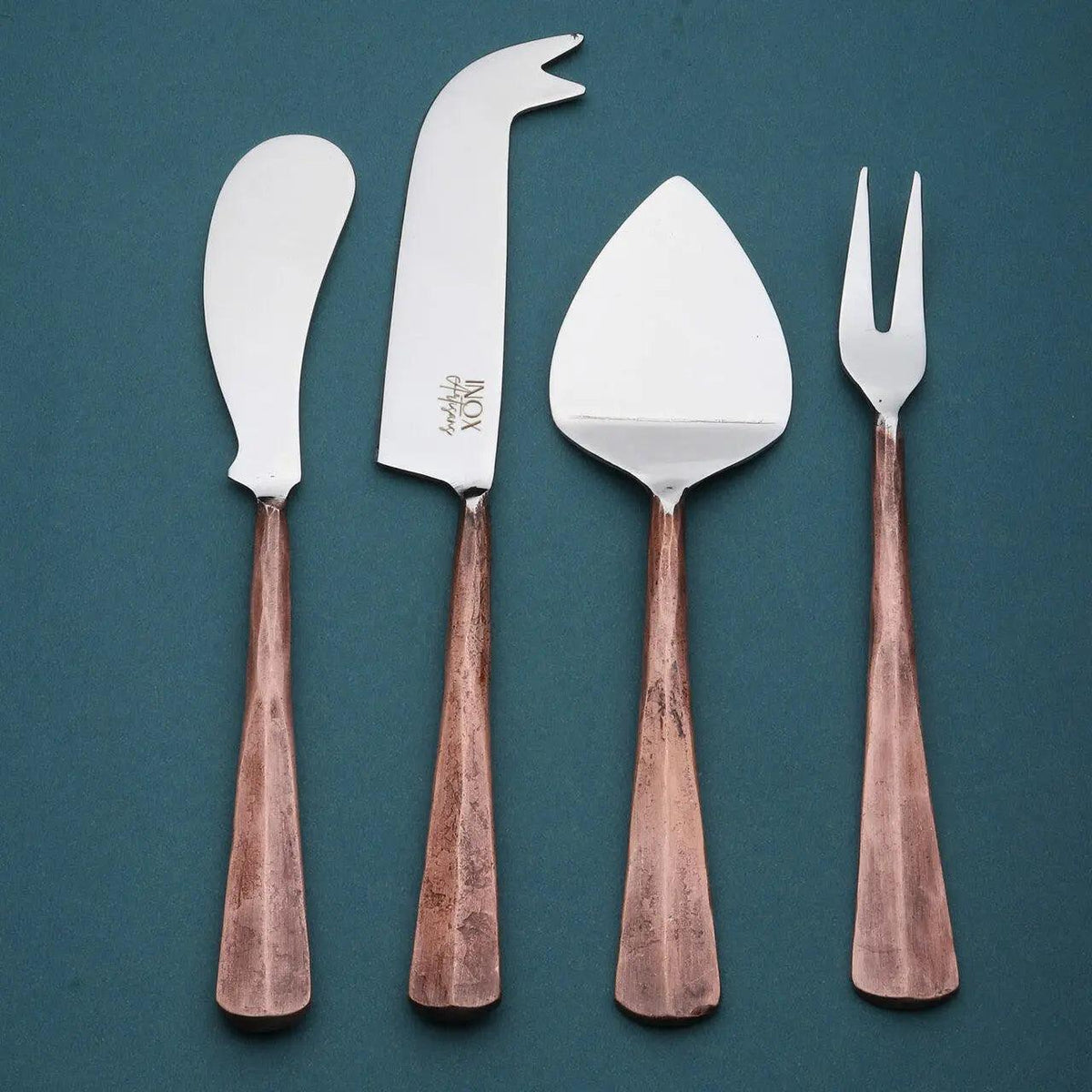 Set di 4 accessori per formaggio Ridge