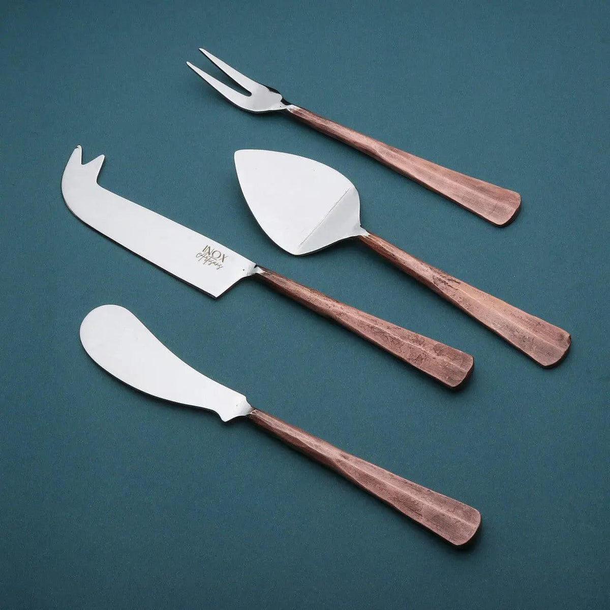 Set di 4 accessori per formaggio Ridge