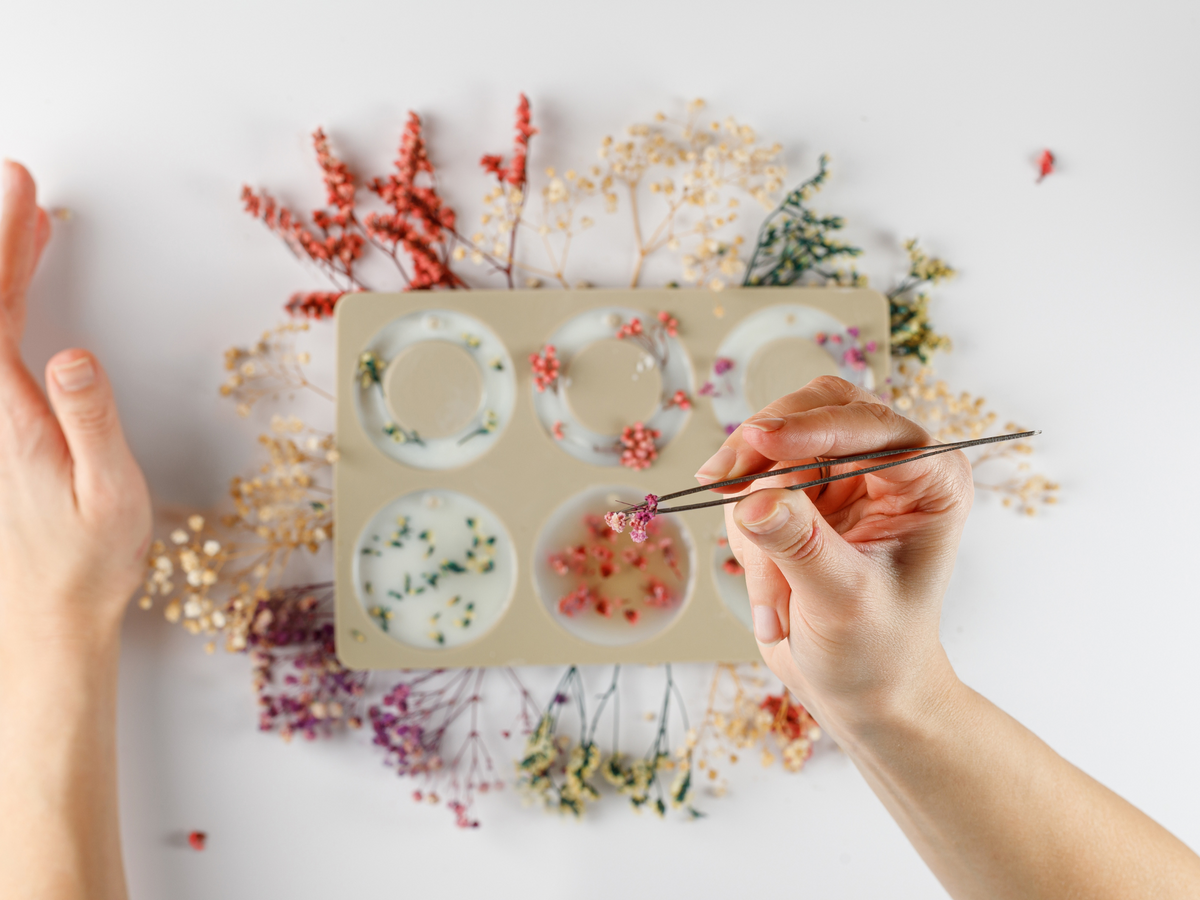 Sachet de cire botanique | Printemps & Été | Floral frais