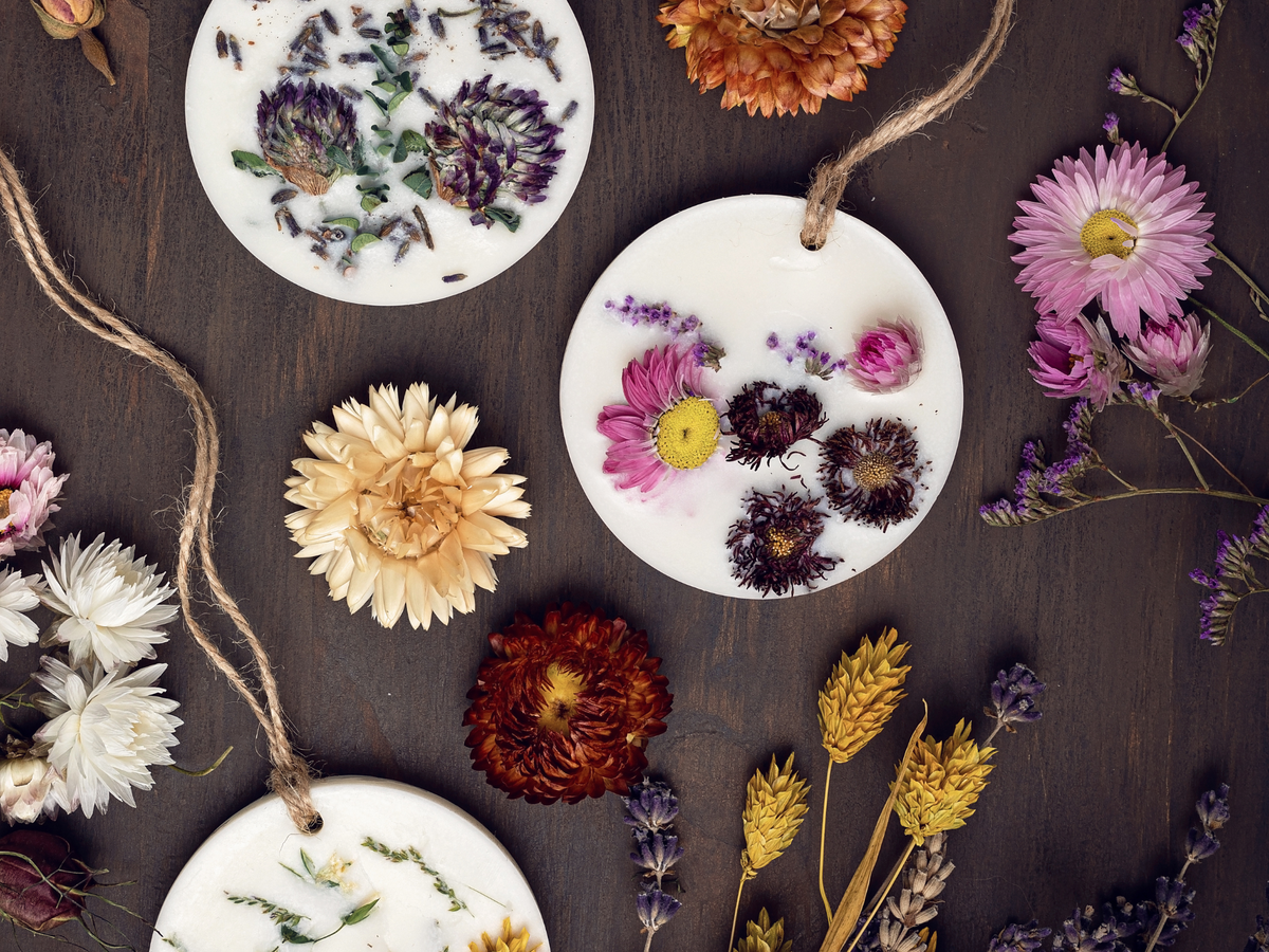 Sachet de cire botanique | Printemps & Été | Floral frais