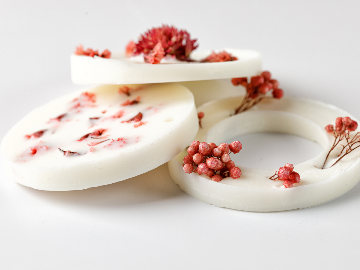 Sachet de cire botanique | Printemps & Été | Floral frais