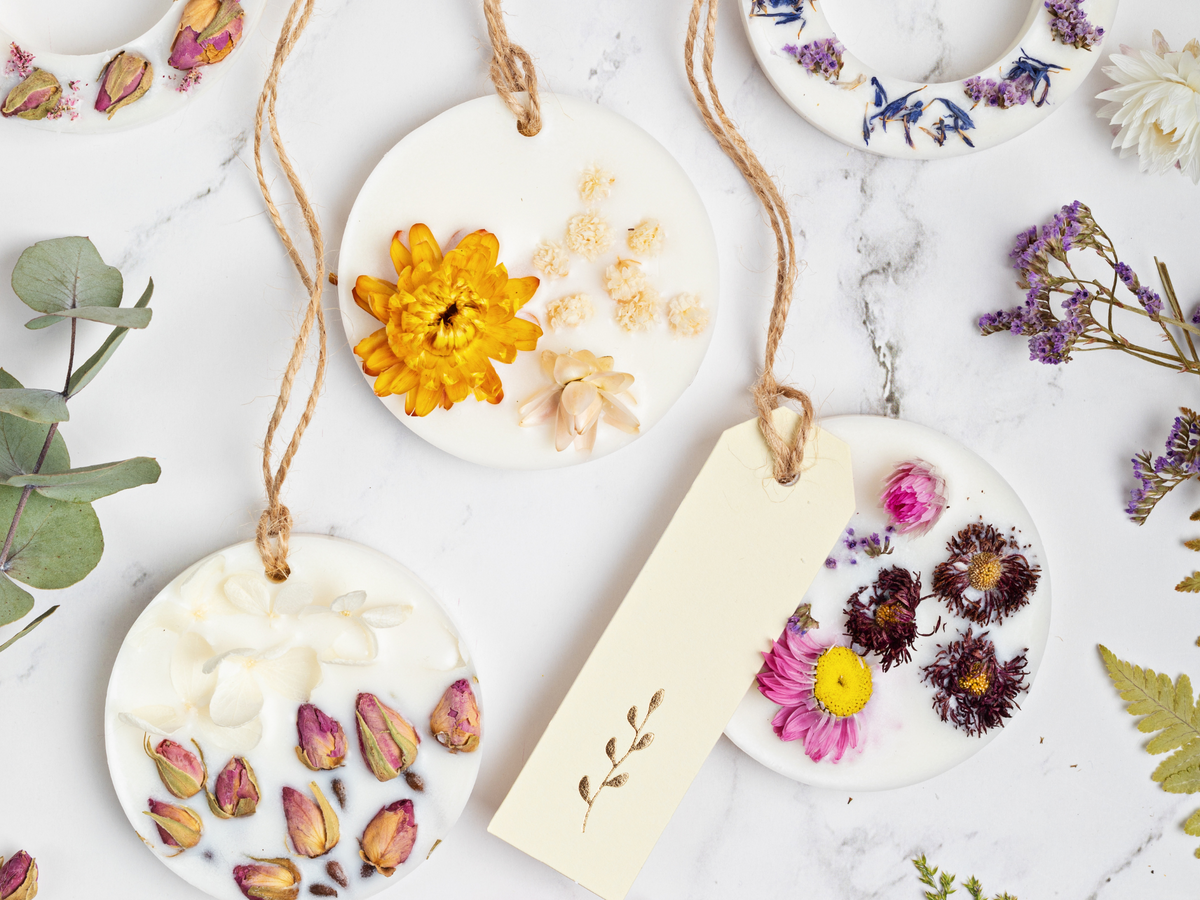 Sachet de cire botanique | Printemps & Été | Floral frais