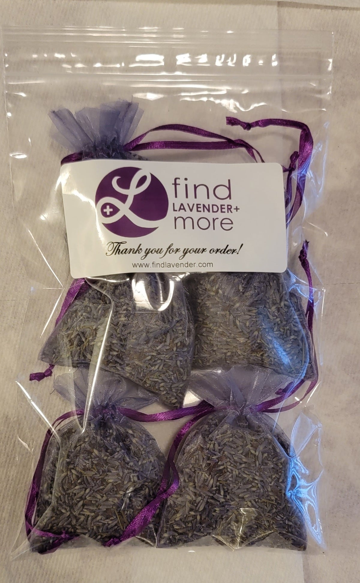 Lavender Sachet Bags - Very Fragrant (Not for Cooking)