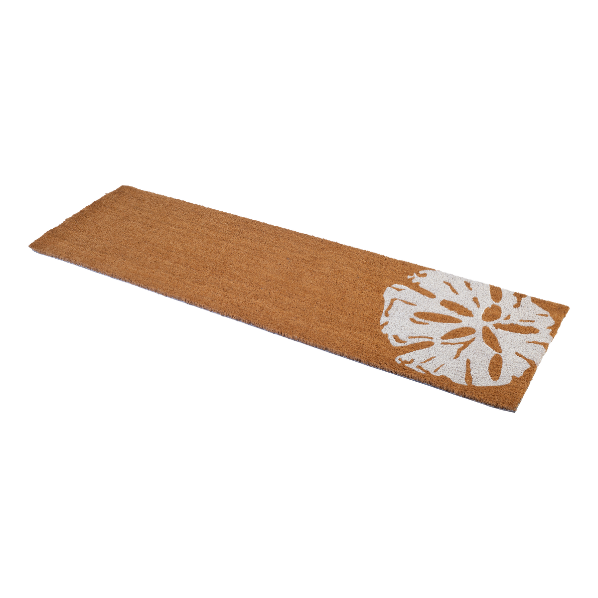 Paillasson en fibre de coco motif sable dollar