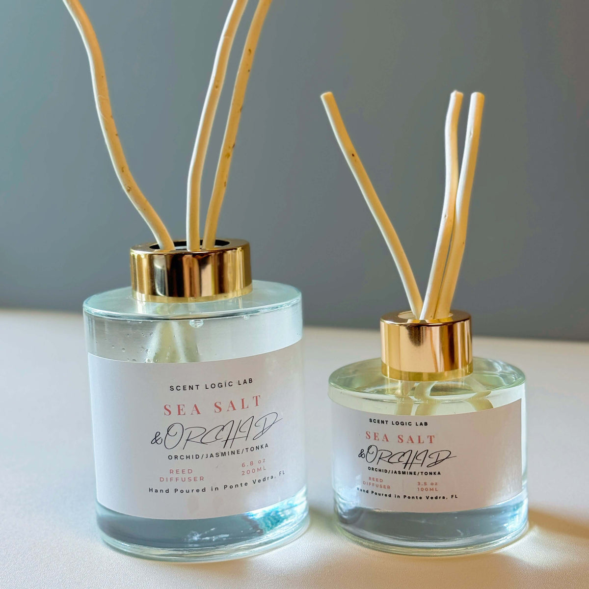 Sea Salt & Orchid Reed Diffuser | 100ml & 200ml