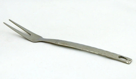 Serving Utensils Set with Hammered Design Handles