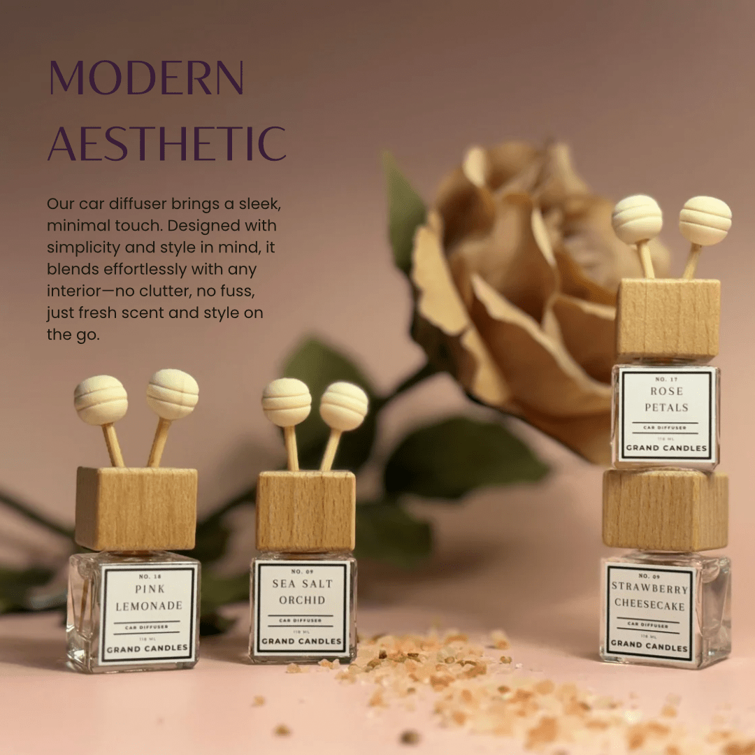 Diffusore per auto Sale Marino + Orchidea