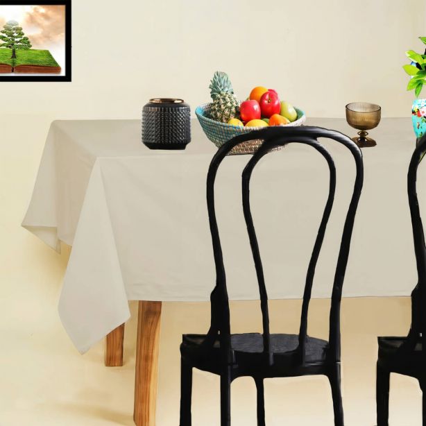 Nappe unie en coton